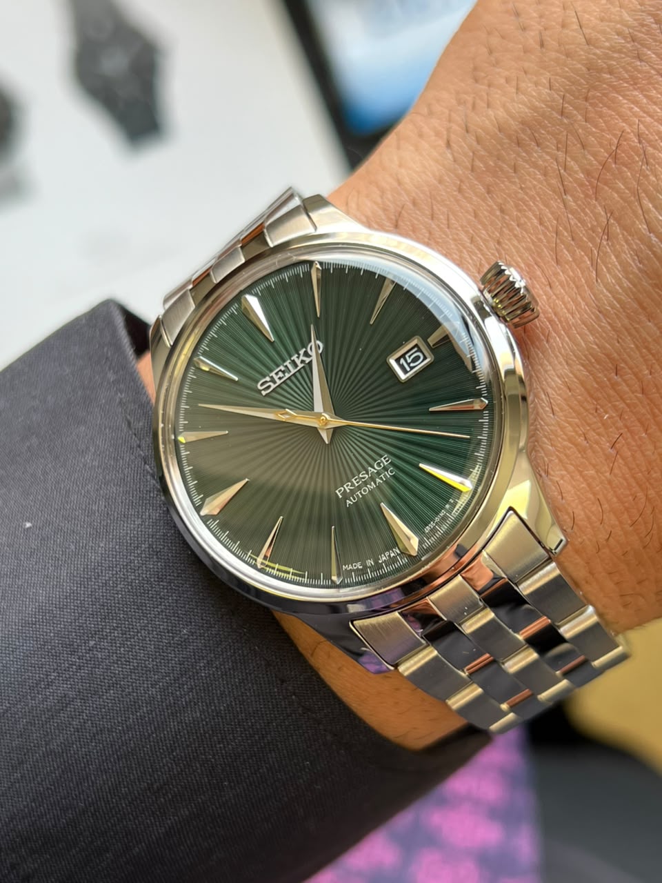 ساعت مچی مردانه سیکو Seiko اورجینال مدل SRPE15J1