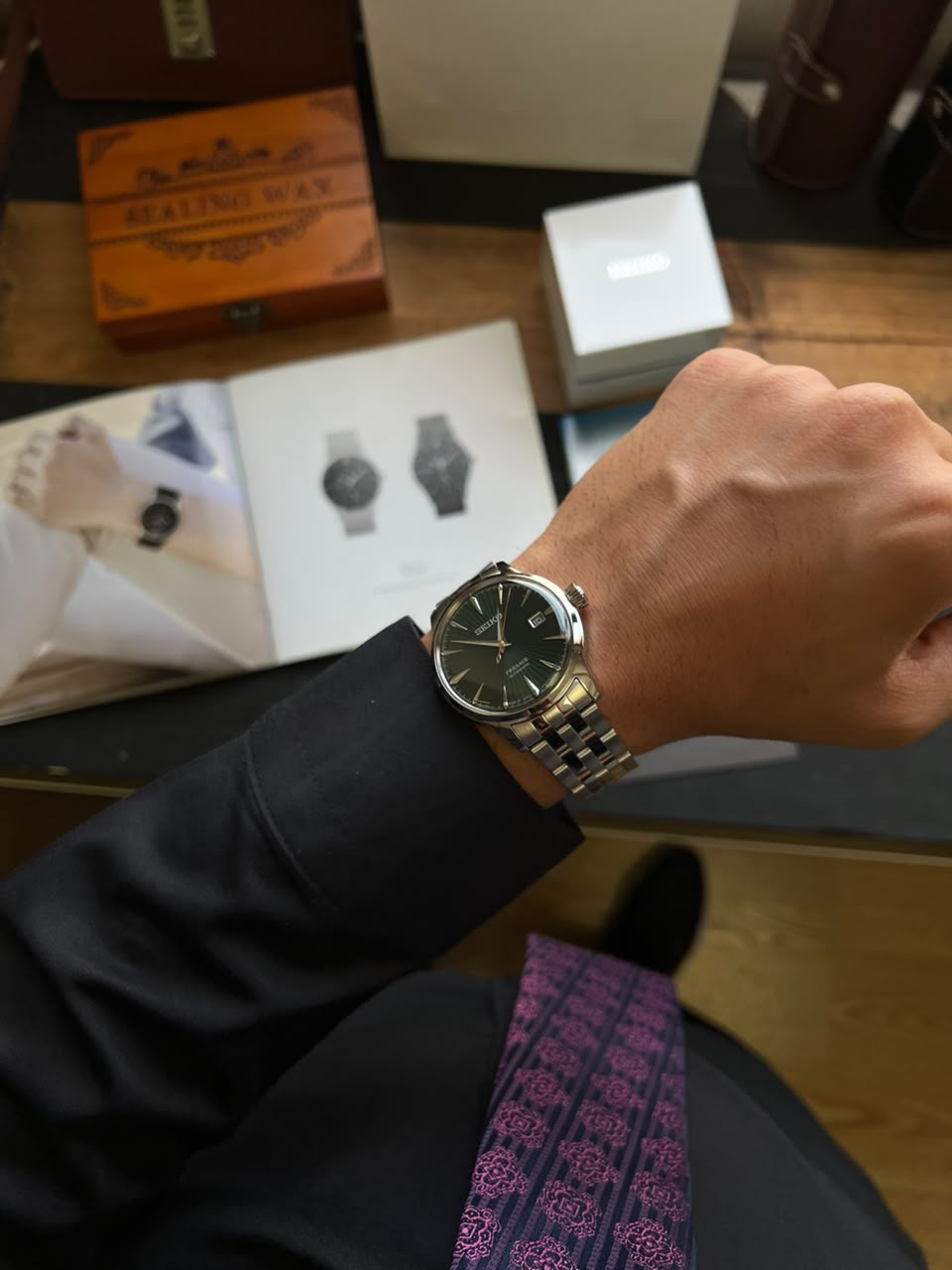ساعت مچی مردانه سیکو Seiko اورجینال مدل SRPE15J1