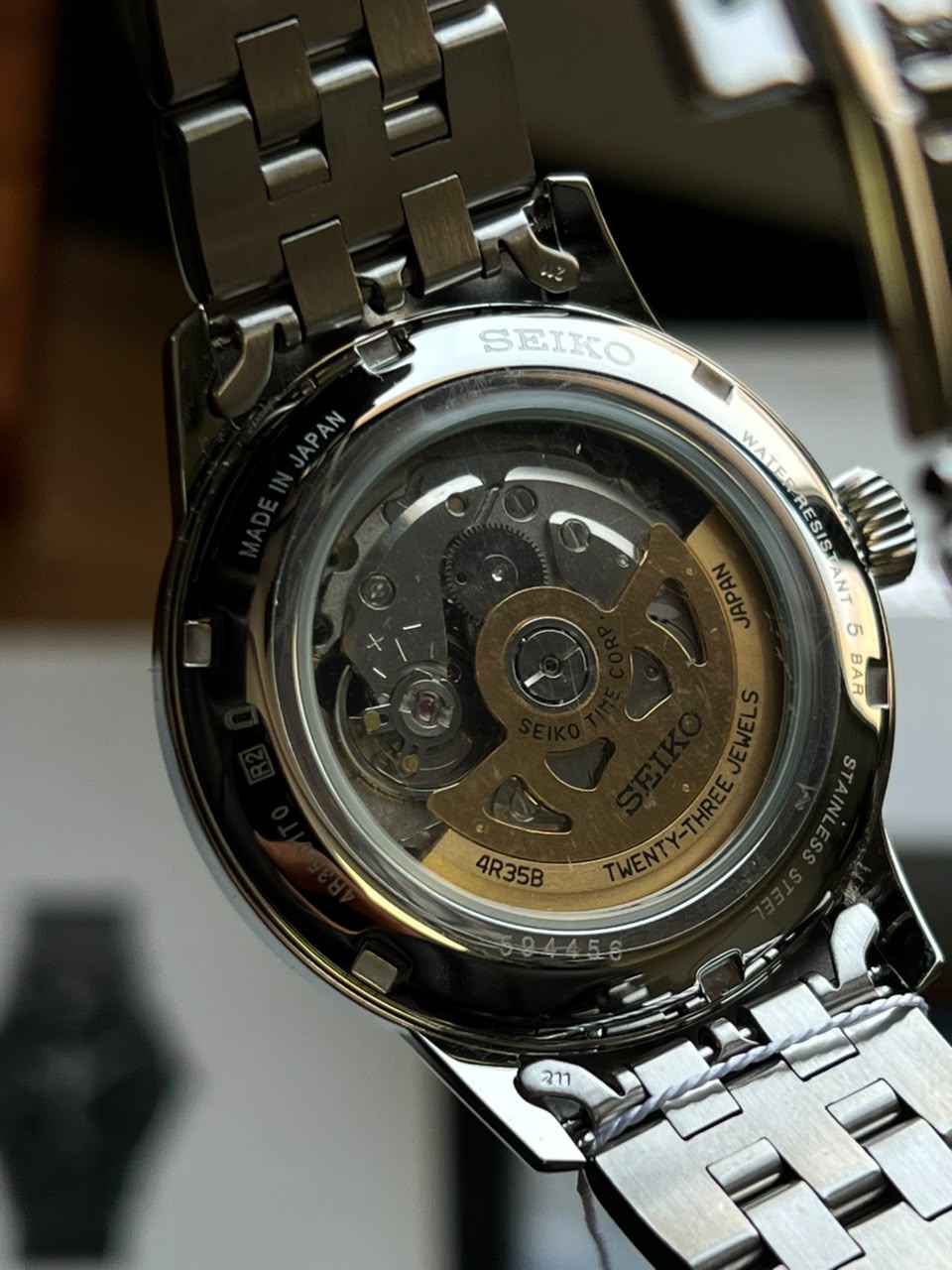ساعت مچی مردانه سیکو Seiko اورجینال مدل SRPE15J1
