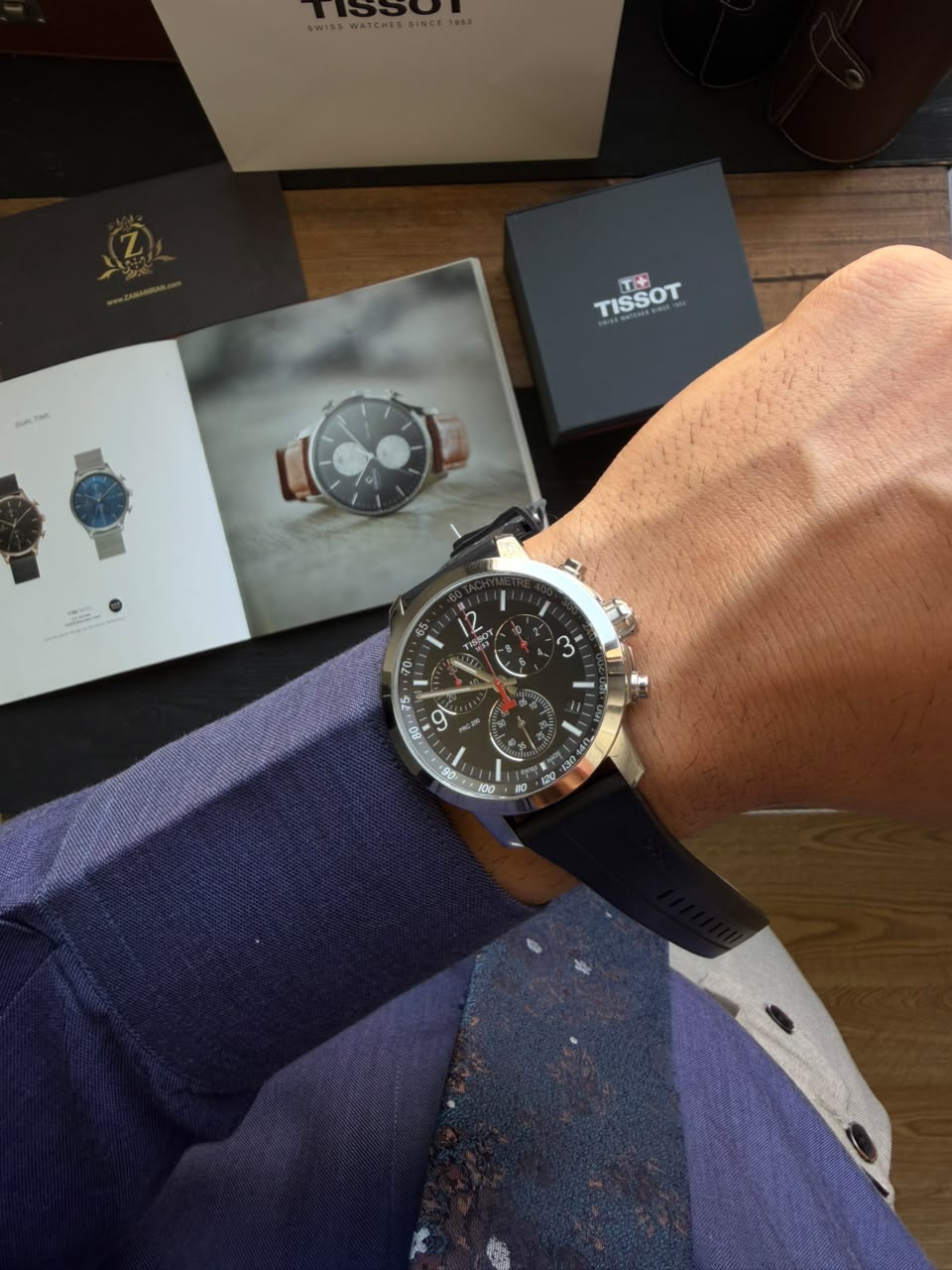 ساعت مچی مردانه تیسوت Tissot اورجینال مدل T114.417.17.057.00