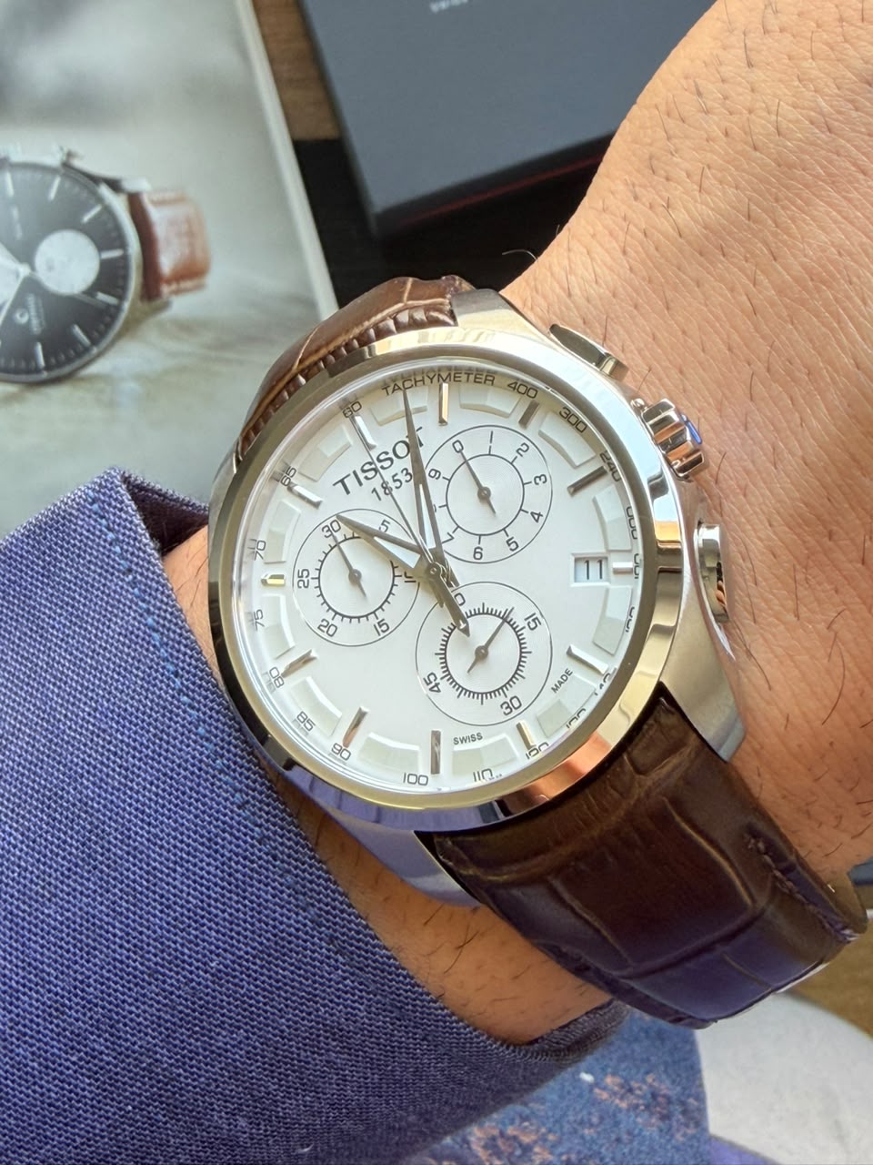 ساعت مچی مردانه تیسوت Tissot اورجینال مدل T035.617.16.031.00