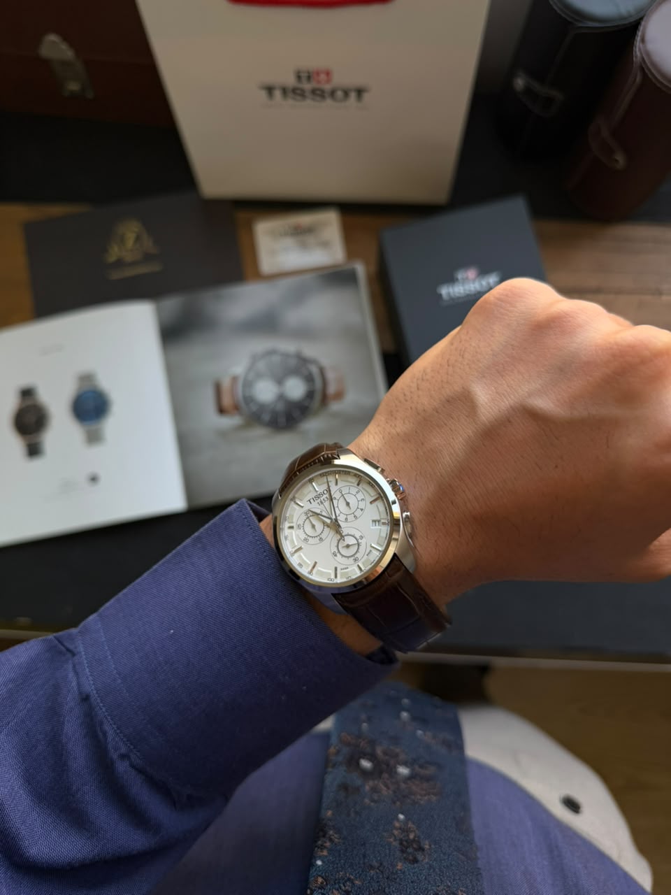 ساعت مچی مردانه تیسوت Tissot اورجینال مدل T035.617.16.031.00
