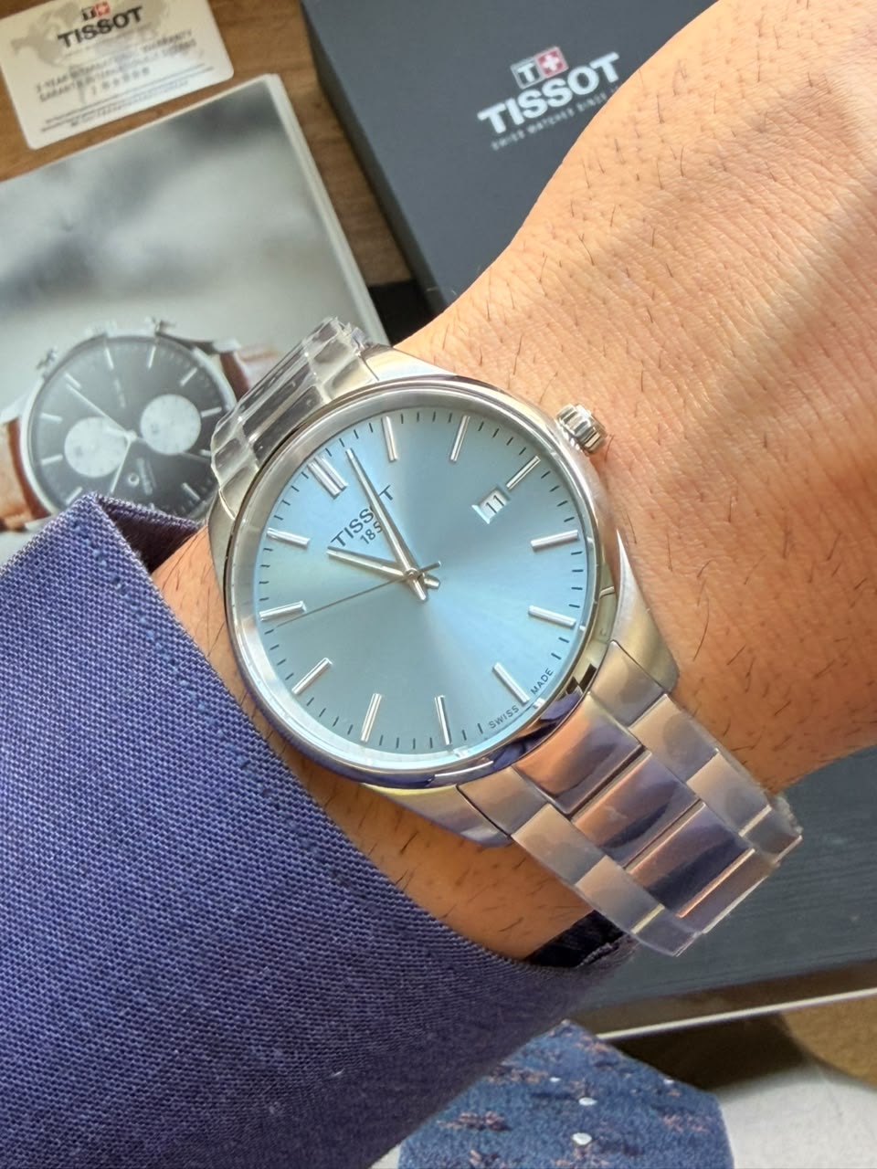 ساعت مچی مردانه تیسوت Tissot اورجینال مدل T150.410.11.351.00