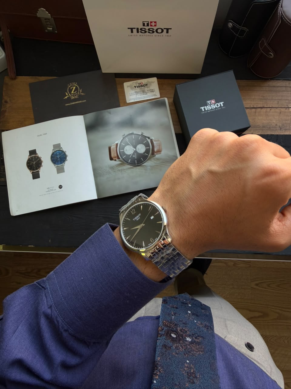 ساعت مچی مردانه تیسوت Tissot اورجینال مدل T063.610.11.057.00