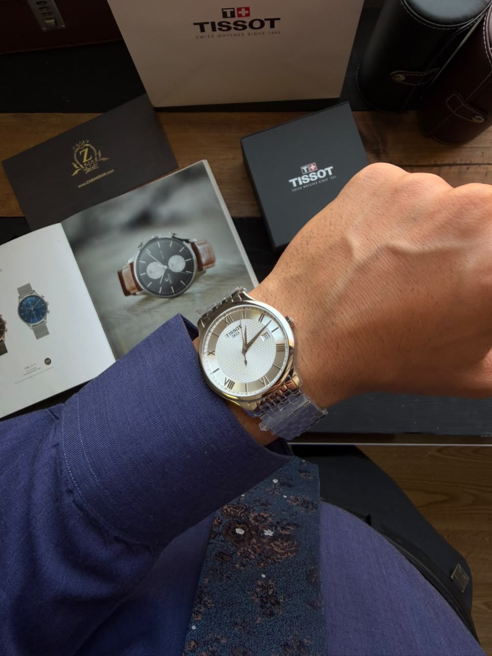 ساعت مچی مردانه تیسوت Tissot اورجینال مدل T063.610.11.038.00