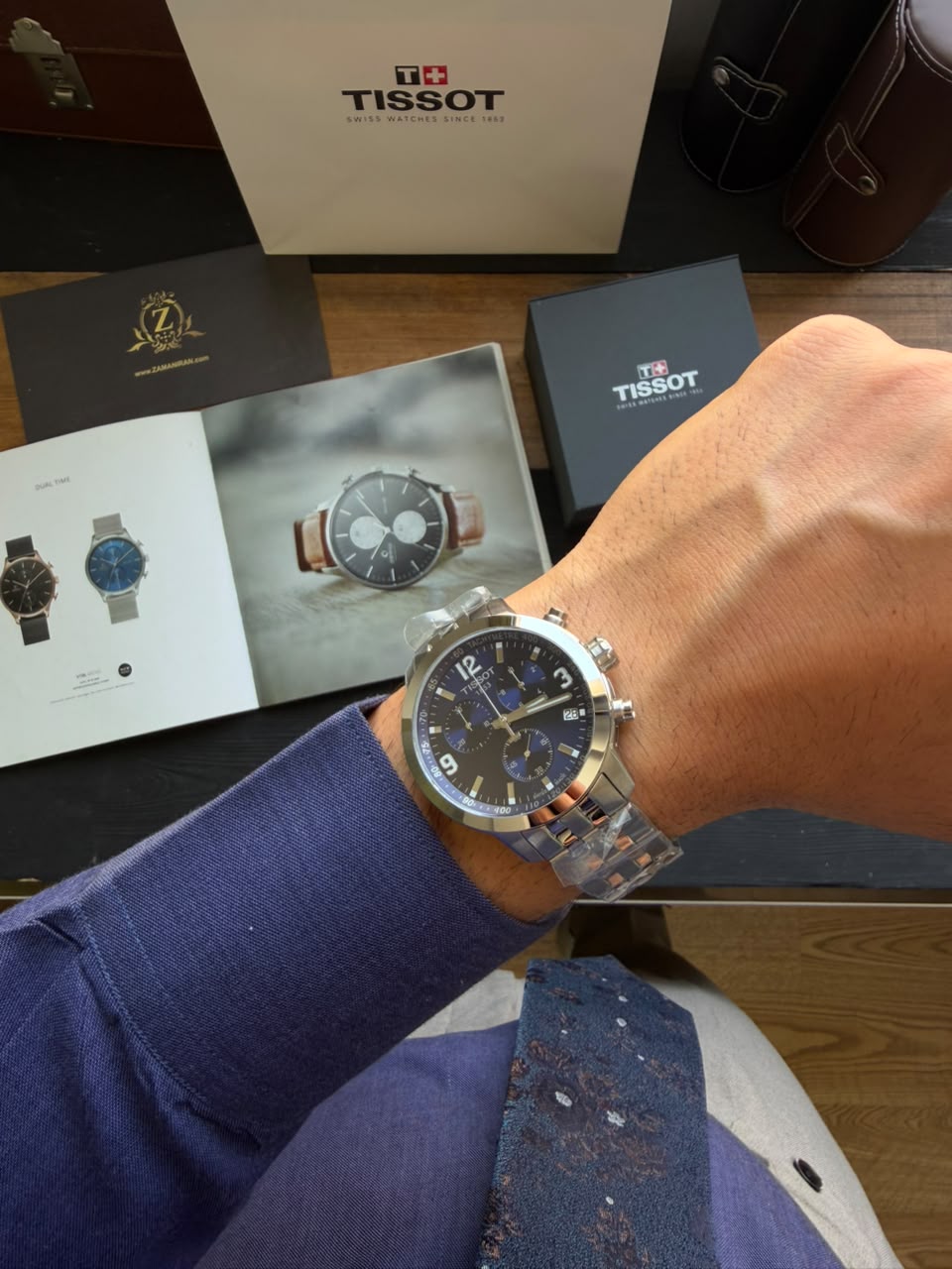 ساعت مچی مردانه تیسوت Tissot اورجینال مدل T055.417.11.047.00