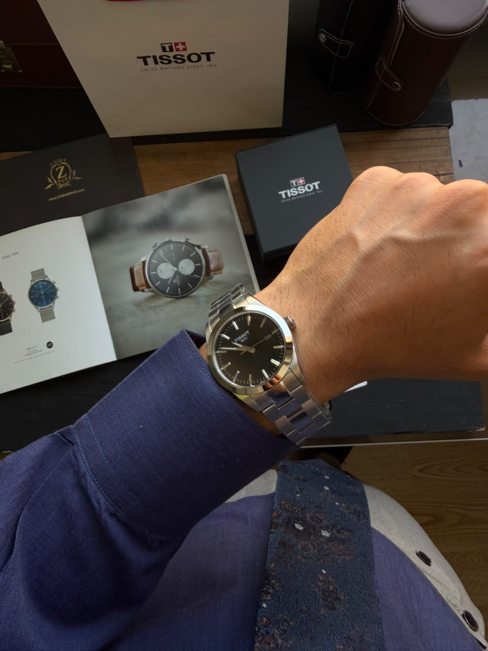 ساعت مچی مردانه تیسوت Tissot اورجینال مدل T127.410.11.051.00