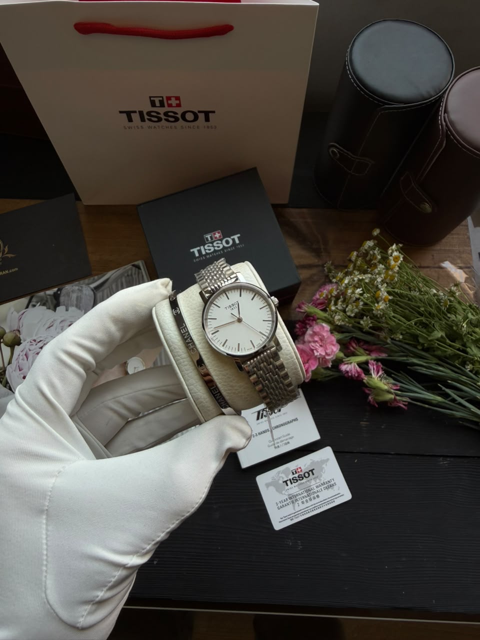 ساعت مچی زنانه تیسوت Tissot اورجینال مدل T109.210.11.031.00