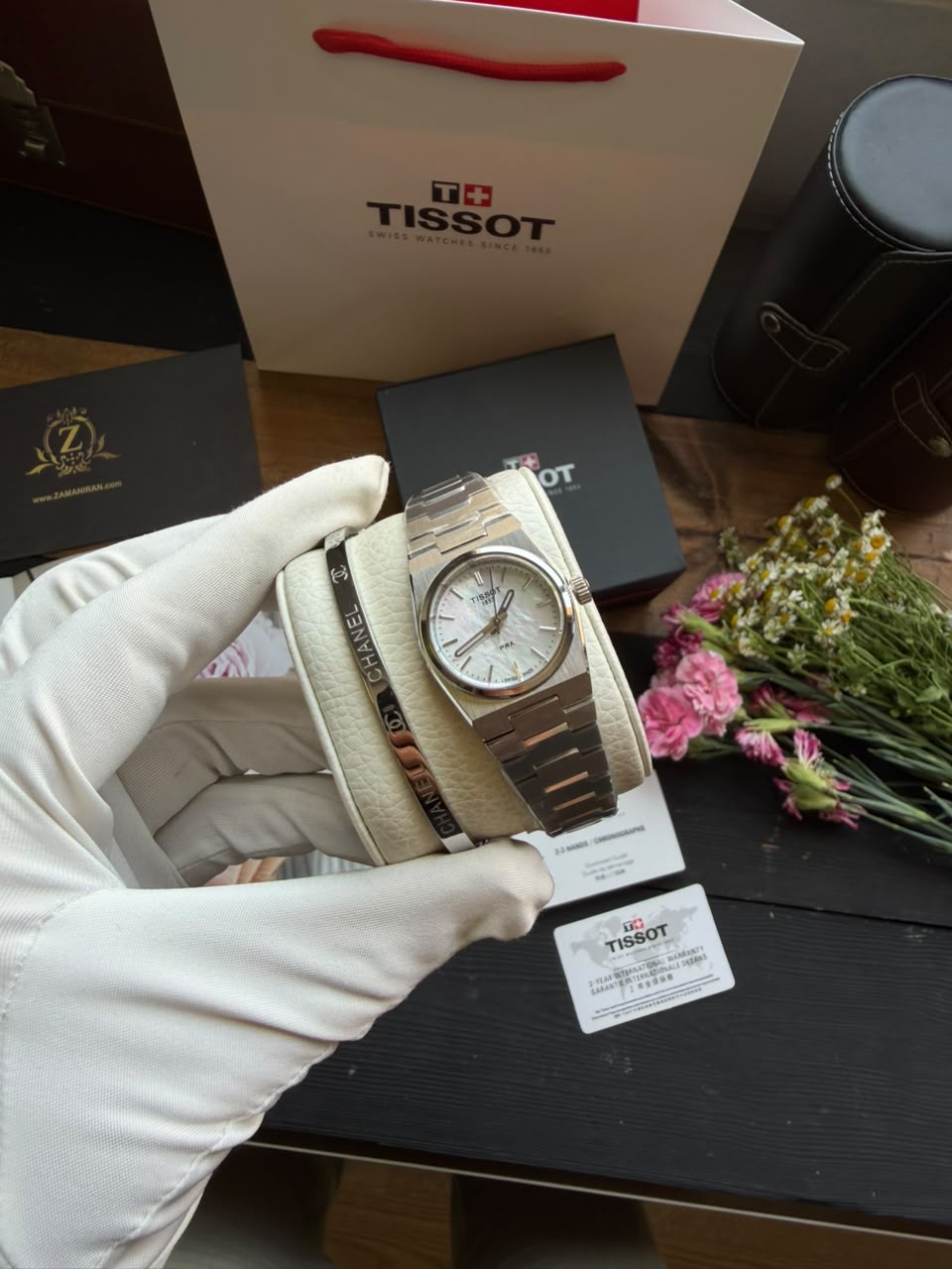 ساعت مچی زنانه تیسوت Tissot اورجینال مدلT137.010.11.111.00