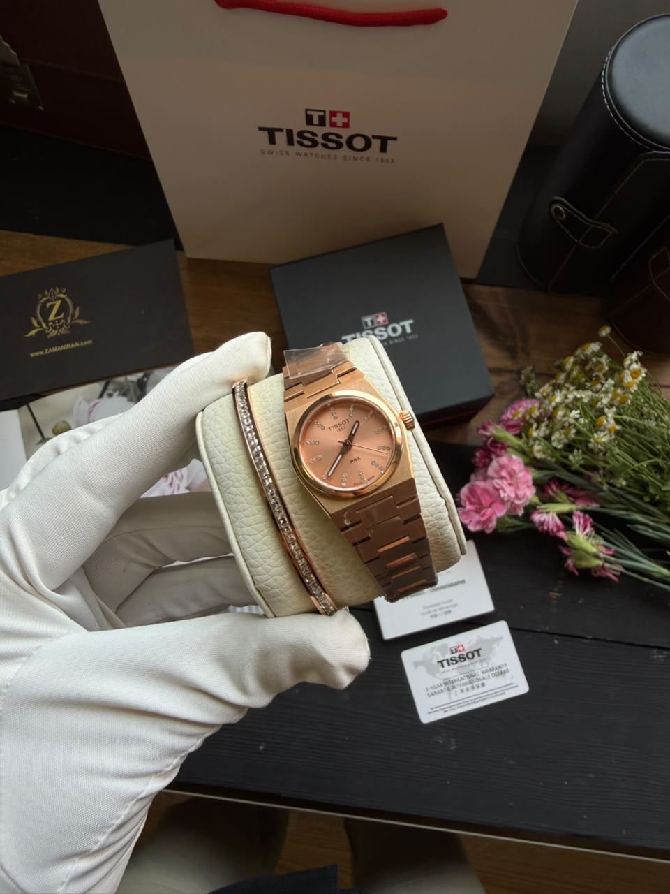 ساعت مچی زنانه تیسوت Tissot اورجینال مدل T137.010.33.506.00