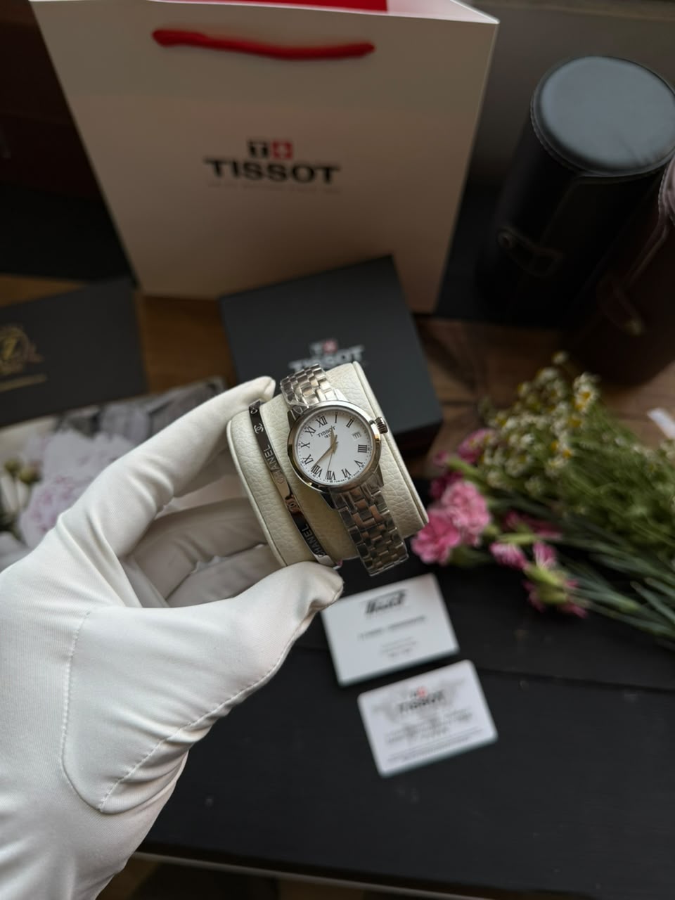 ساعت مچی زنانه تیسوت Tissot اورجینال مدل T129.210.11.013.00