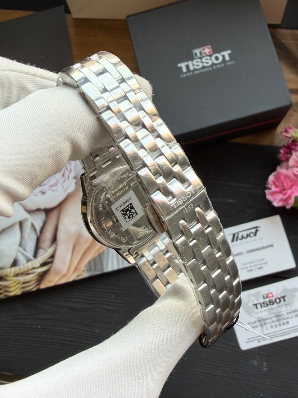 ساعت مچی زنانه تیسوت Tissot اورجینال مدل T129.210.11.013.00