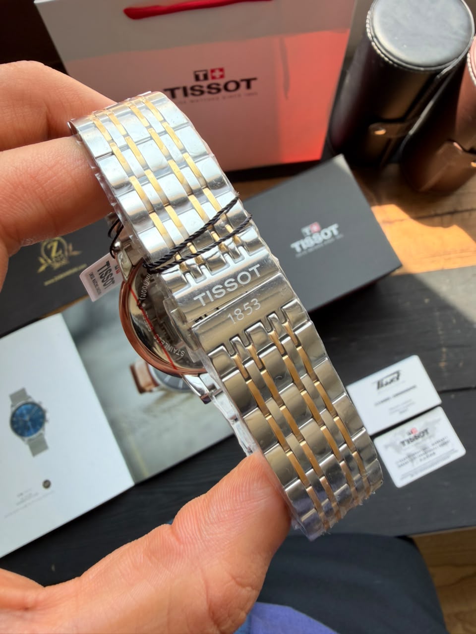 ساعت مچی ست مردانه و زنانه تیسوت Tissot اورجینال مدل T085.410.22.013.00