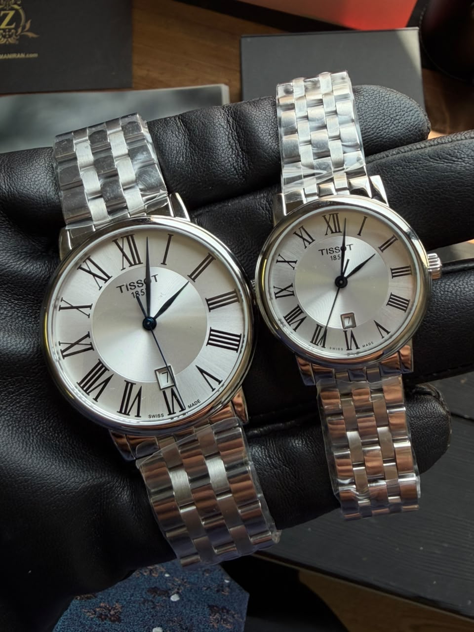 ساعت مچی ست مردانه و زنانه تیسوت Tissot اورجینال مدل T122.410.11.033.00C