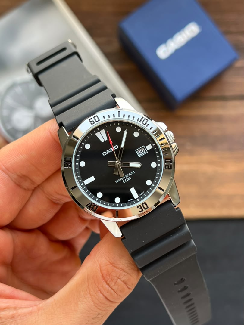ساعت مچی مردانه کاسیو casio اورجینال مدل MTP-VD01-1EVUDF