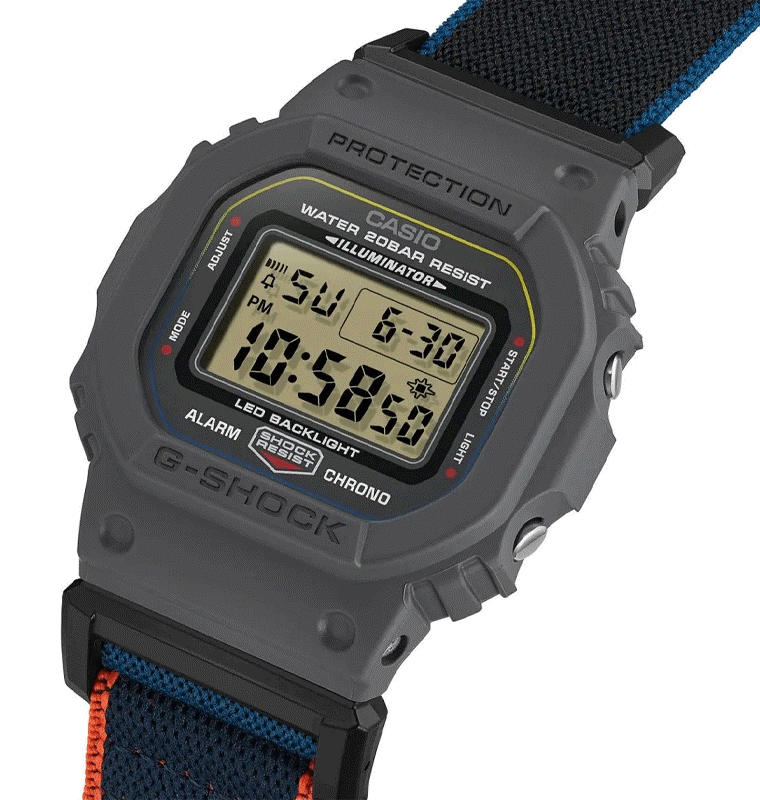 ساعت مچی مردانه کاسیوCASIO جی شاک G-SHOCK مدل  DW-5600MNC-8A2DR