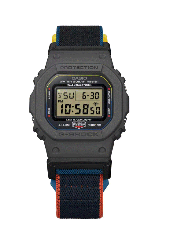 ساعت مچی مردانه کاسیوCASIO جی شاک G-SHOCK مدل  DW-5600MNC-8A2DR