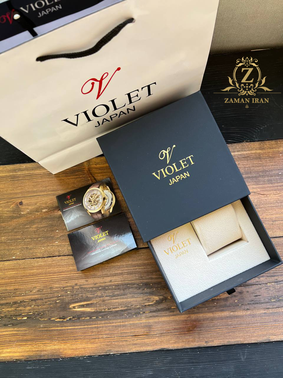 ساعت مچی ست مردانه و زنانه ویولت Violet اورجینال مدل B0640c/151