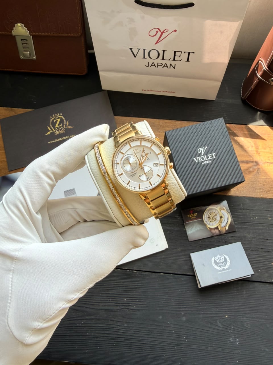 ساعت مچی زنانه ویولت Violet اورجینال مدل 0203L/1