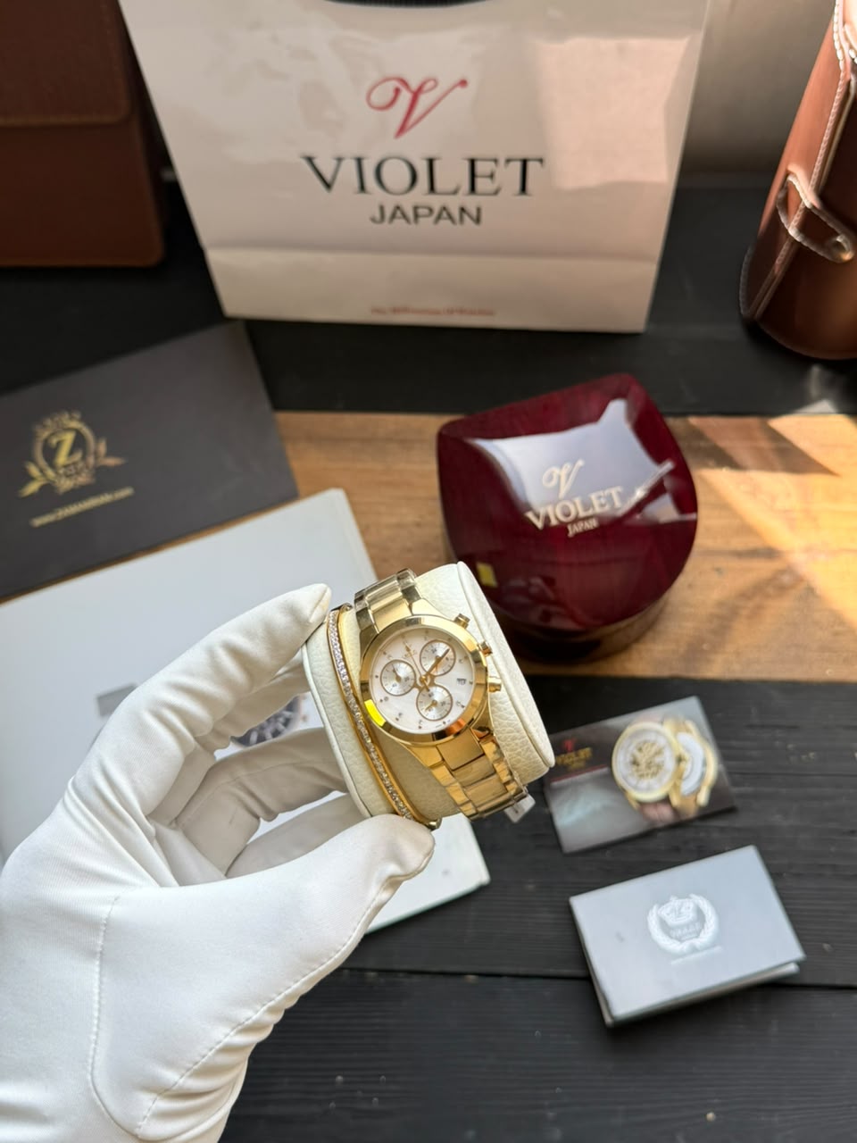 ساعت مچی زنانه ویولت Violet اورجینال مدل 0120/2