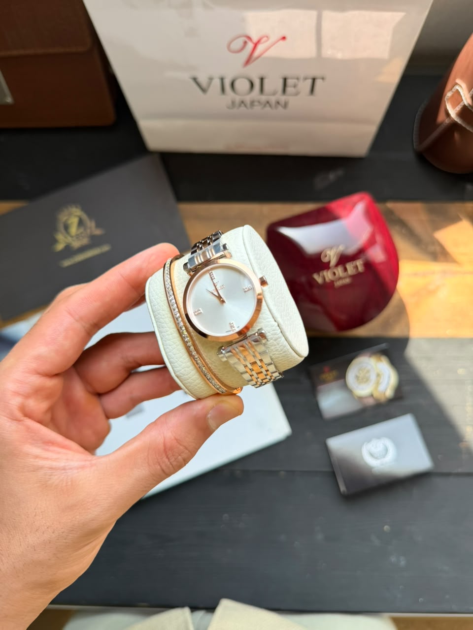 ساعت مچی زنانه ویولت violet اورجینال مدل B0615/919