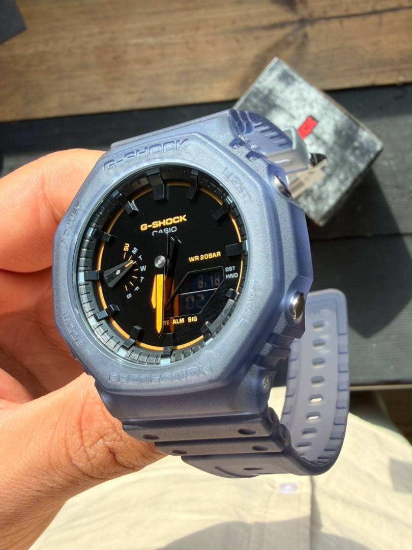 ساعت مچی مردانه کاسیو casio اورجینال مدل GA-2100K-2ADR