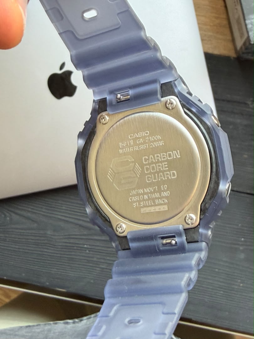 ساعت مچی مردانه کاسیو casio اورجینال مدل GA-2100K-2ADR