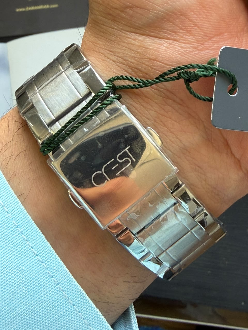 ساعت مچی مردانه کرست crest اورجینال مدل 6262/2