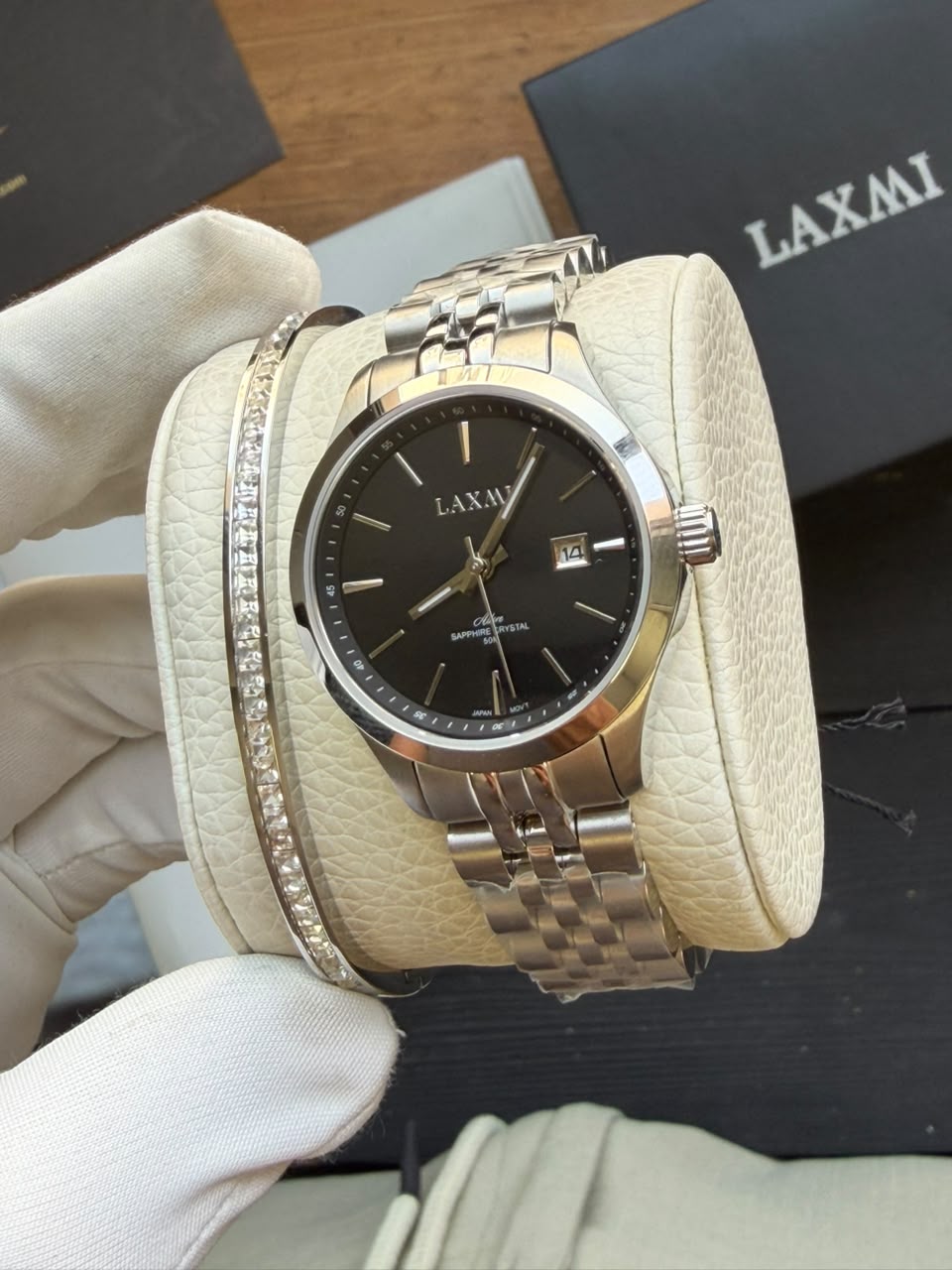ساعت مچی زنانه لاکسمی LAXMI اورجینال مدل LA-8561-5