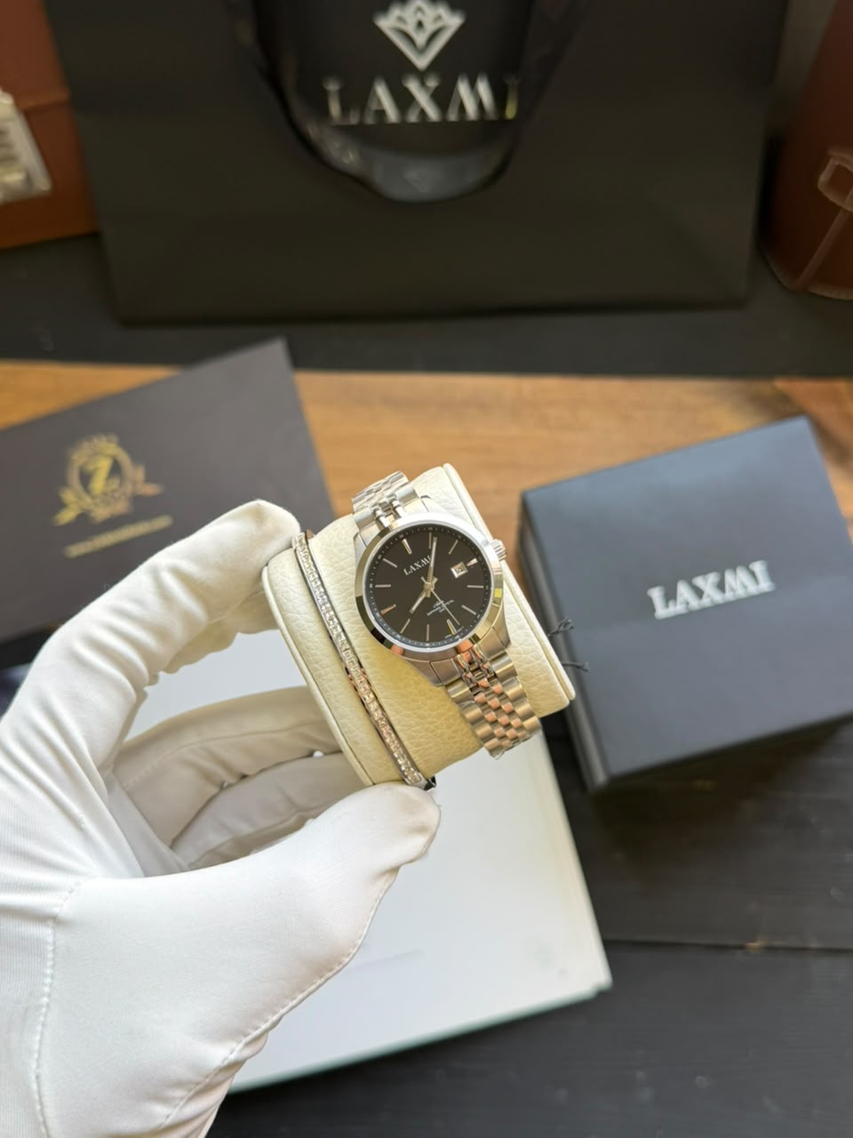 ساعت مچی زنانه لاکسمی LAXMI اورجینال مدل LA-8561-5