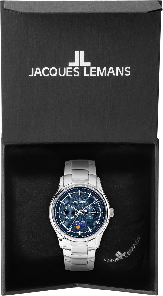 ساعت مچی مردانه ژاک لمنز JACQUES LEMANS مدل 1-2213K