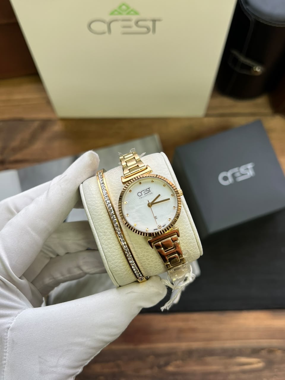 ساعت مچی زنانه کرست Crest اورجینال مدل 9005/1