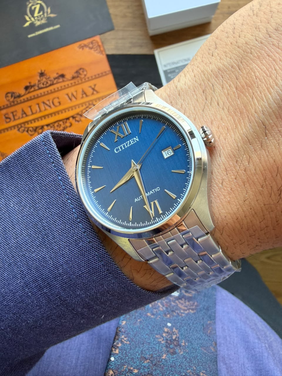 ساعت مچی مردانه سیتیزن citizen اورجینال مدل NJ0240-55L