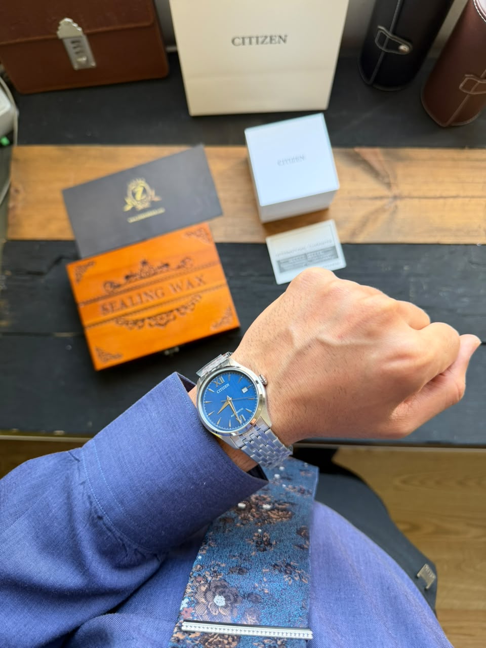 ساعت مچی مردانه سیتیزن citizen اورجینال مدل NJ0240-55L