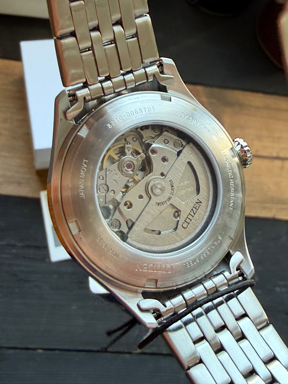 ساعت مچی مردانه سیتیزن citizen اورجینال مدل NJ0240-55L