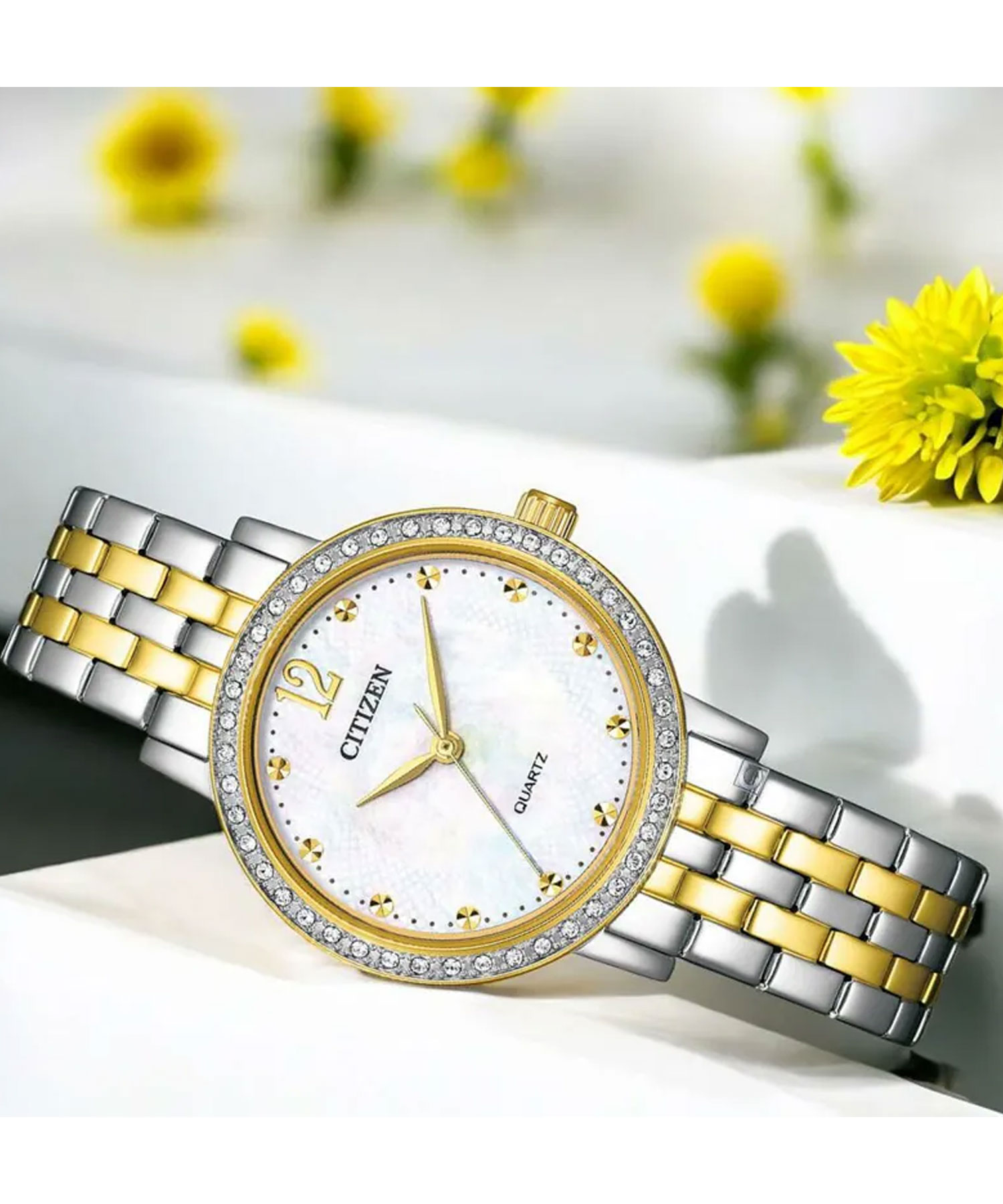 ساعت مچی زنانه سیتیزن citizen اورجینال مدل EL3104-54D