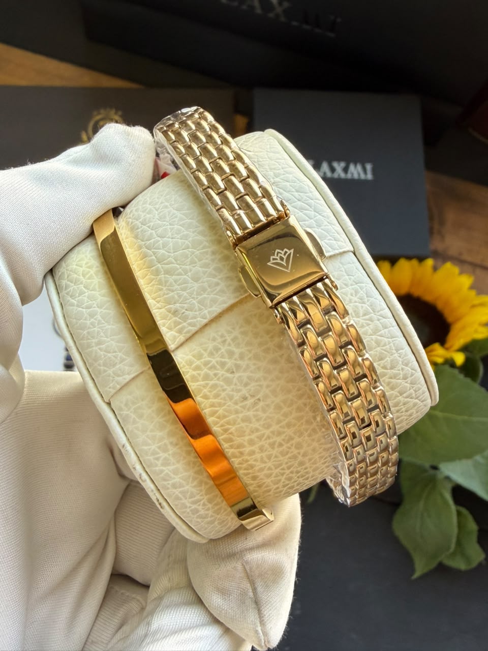 ساعت مچی زنانه لاکسمی LAXMI اورجینال مدل LA-8174-8