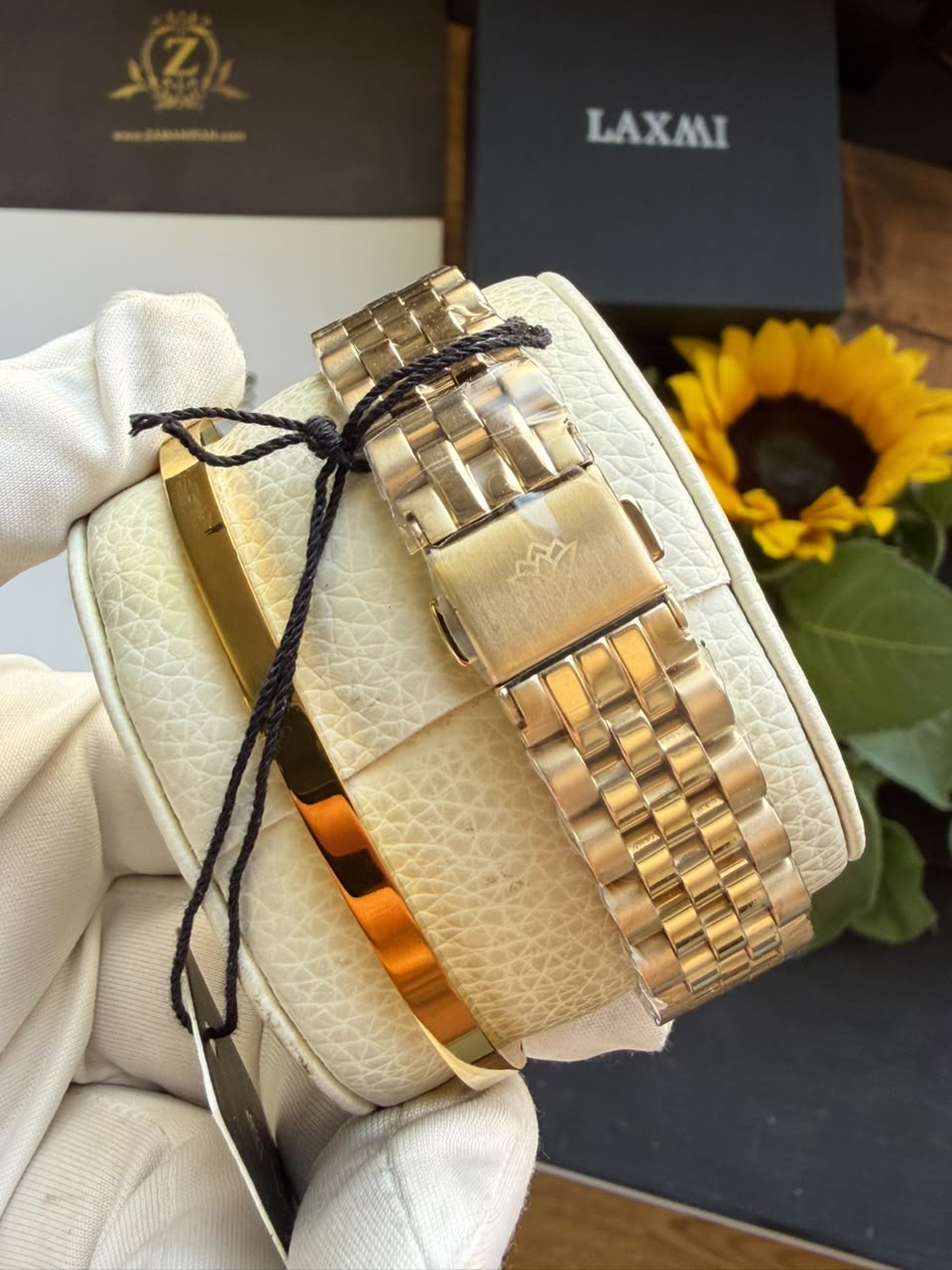 ساعت مچی زنانه لاکسمی LAXMI اورجینال مدل LA-8145-11