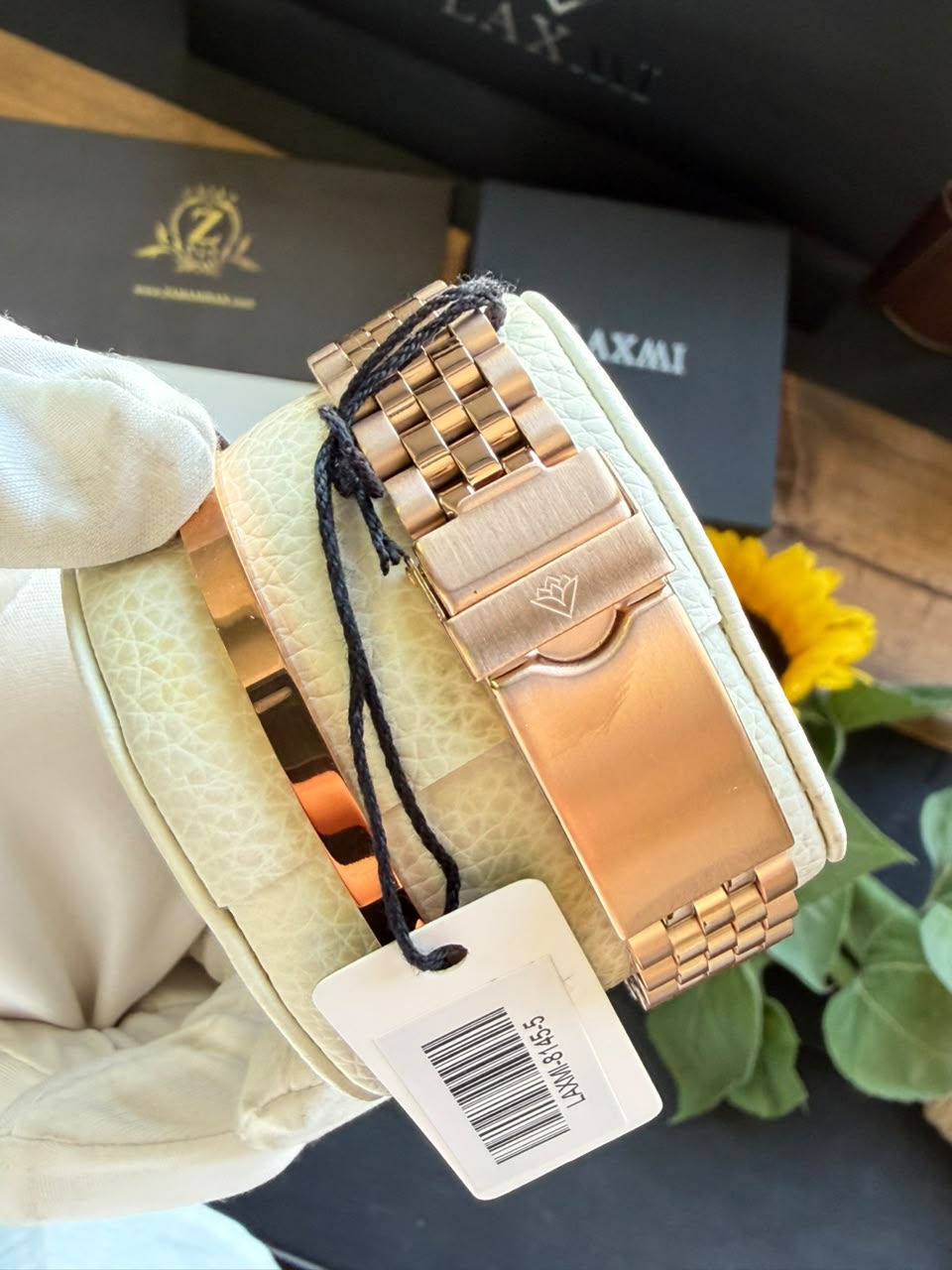 ساعت مچی زنانه لاکسمی LAXMI اورجینال مدل LA-8145-5