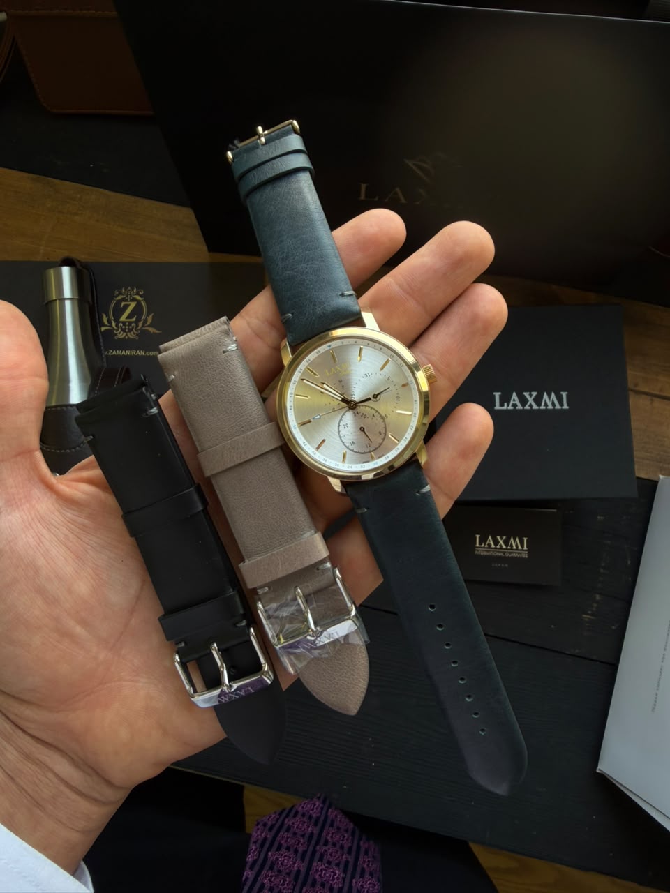 ساعت مچی مردانه لاکسمی LAXMI اورجینال مدل LA-8097-4