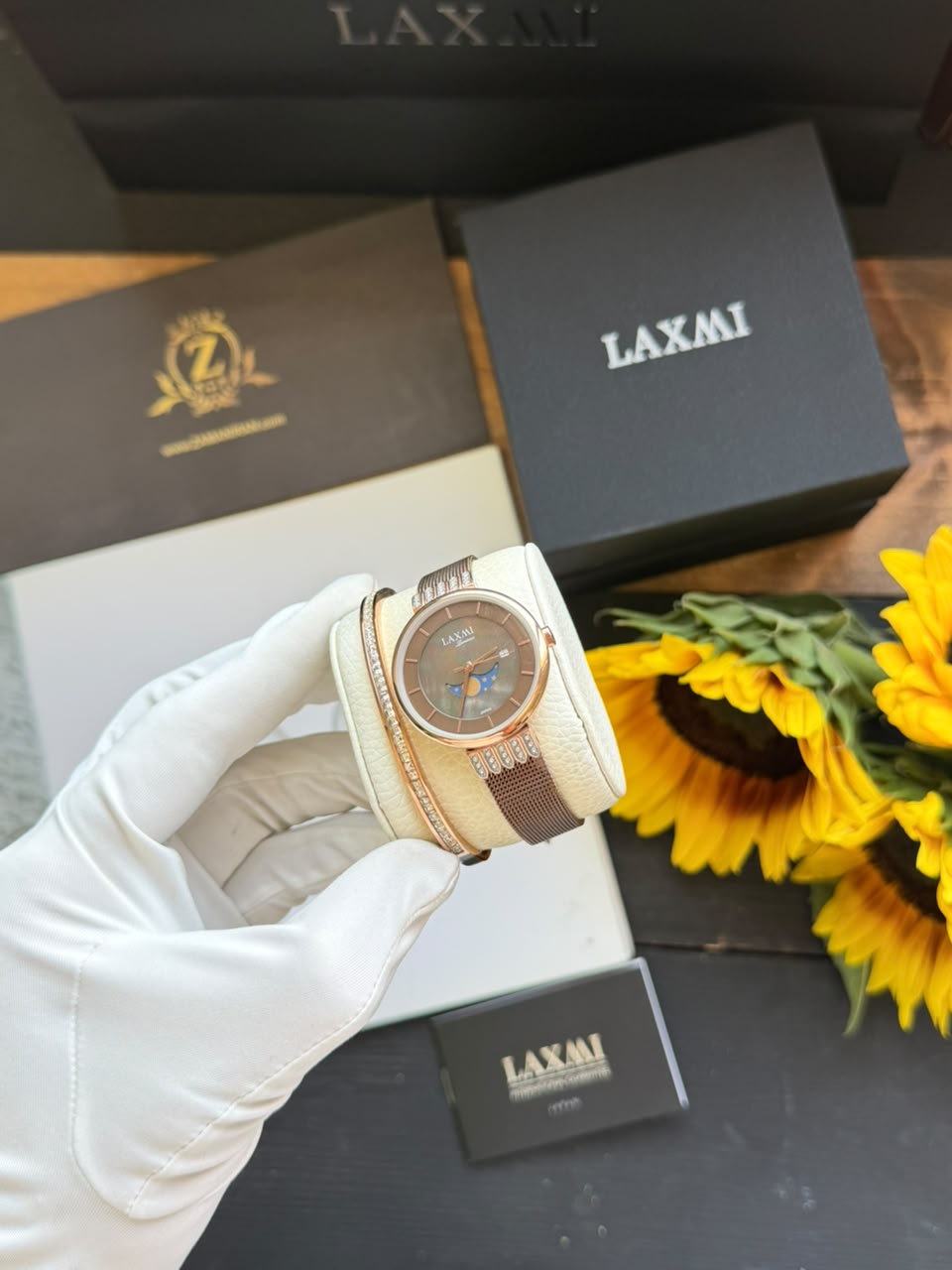 ساعت مچی زنانه لاکسمی LAXMI اورجینال مدل LA-8068-5