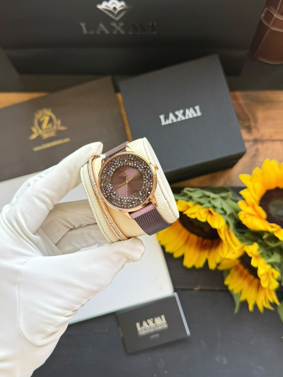 ساعت مچی زنانه لاکسمی LAXMI اورجینال مدل LA-8042-8