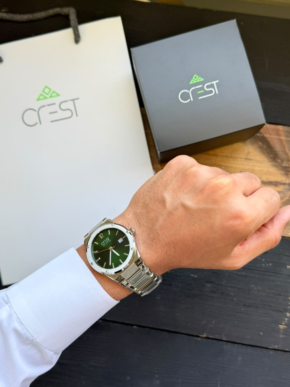 ساعت مچی مردانه کرست Crest اورجینال مدل 6303/1
