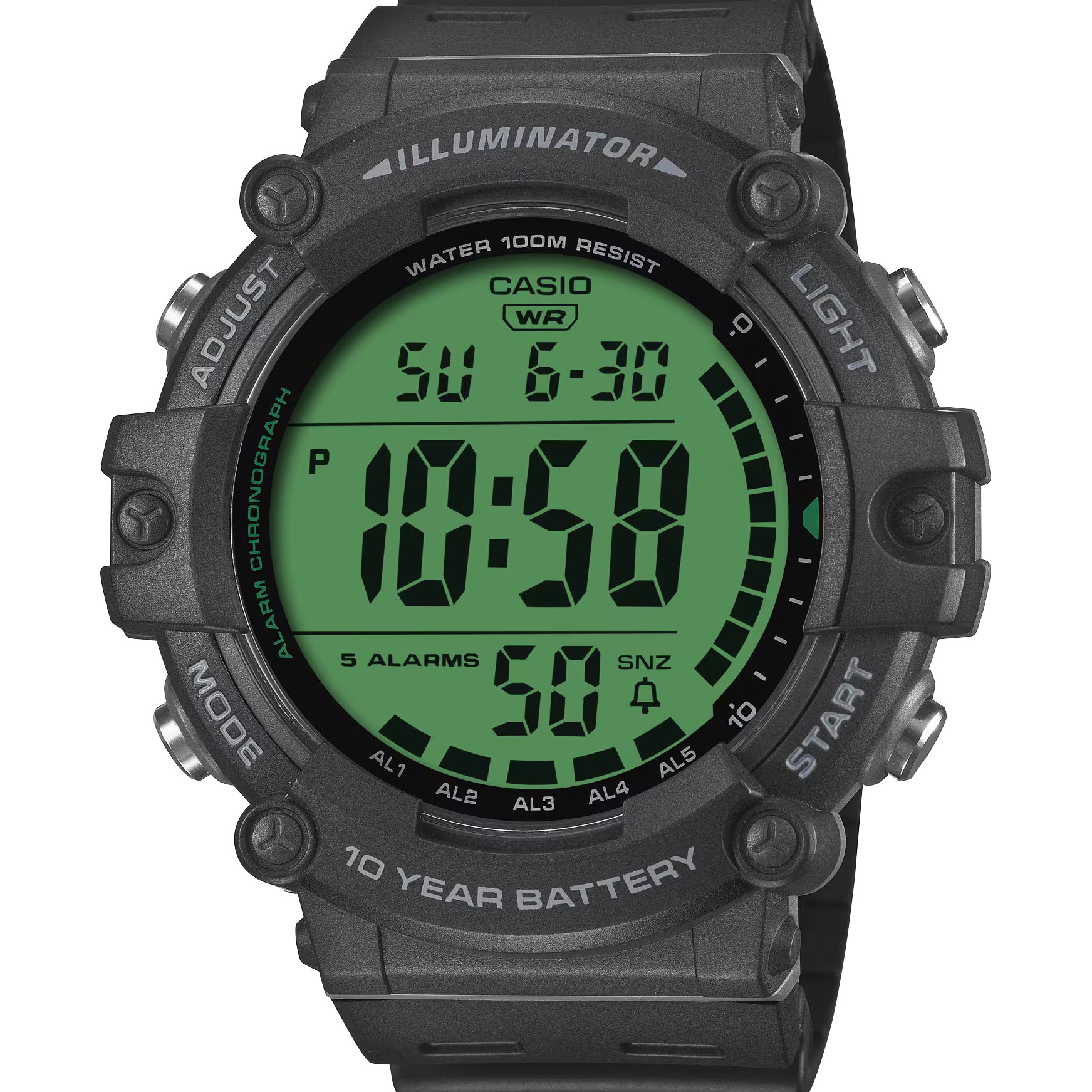 ساعت مچی مردانه کاسیو casio اورجینال مدل AE-1500WHC-1AV