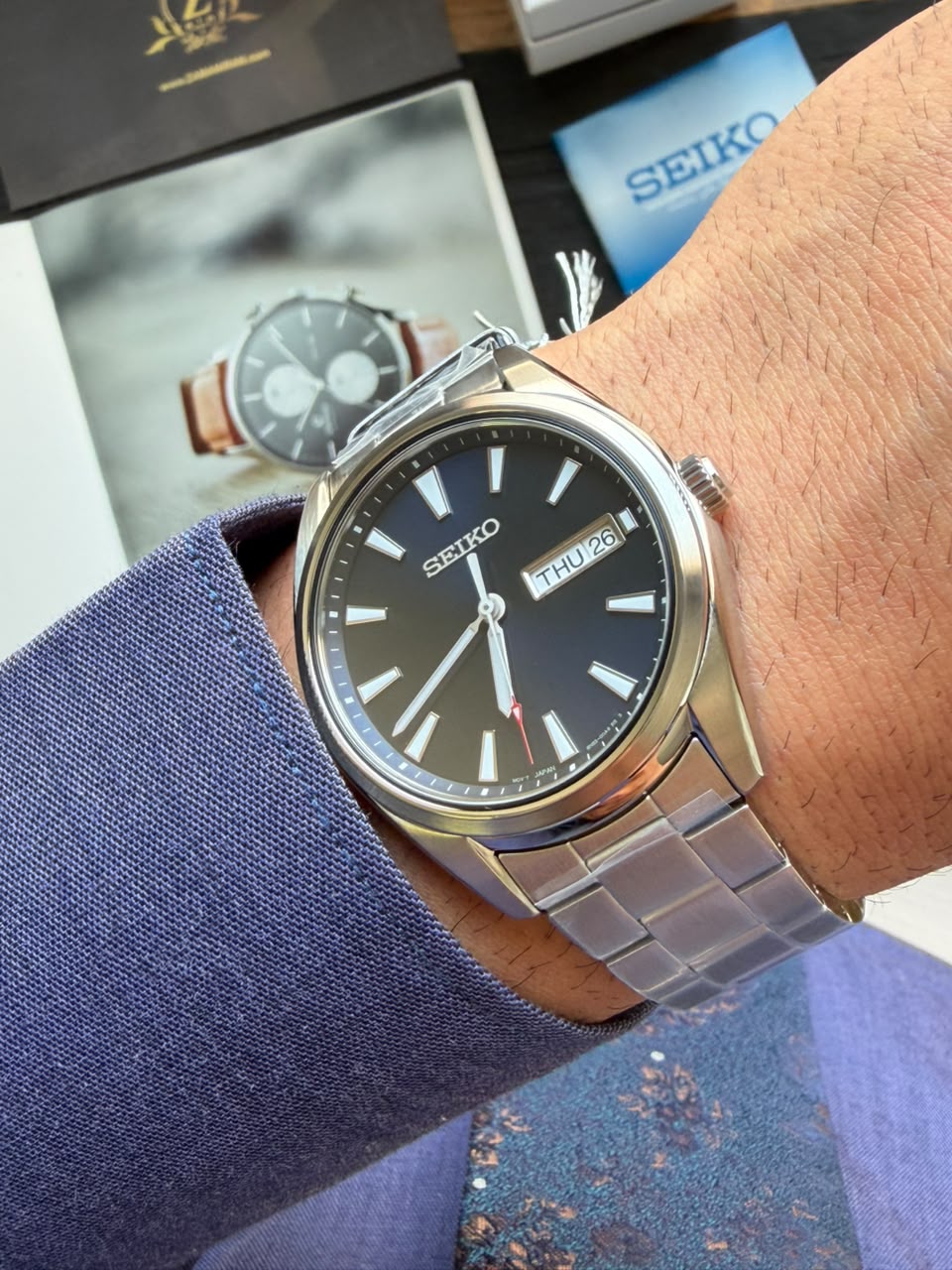 ساعت مچی مردانه سیکو seiko اورجینال مدل SUR341P1