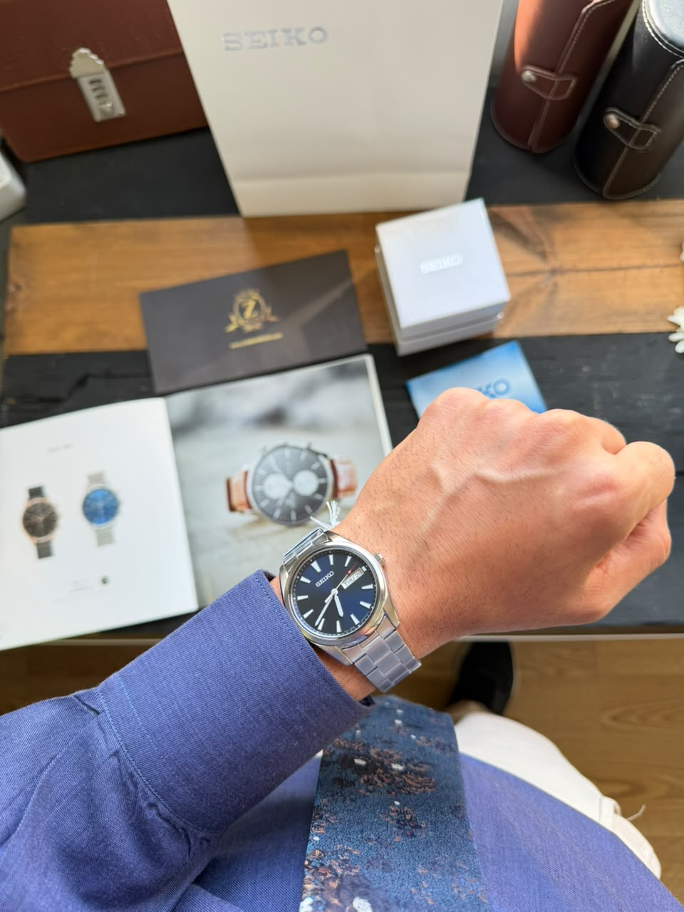 ساعت مچی مردانه سیکو seiko اورجینال مدل SUR341P1