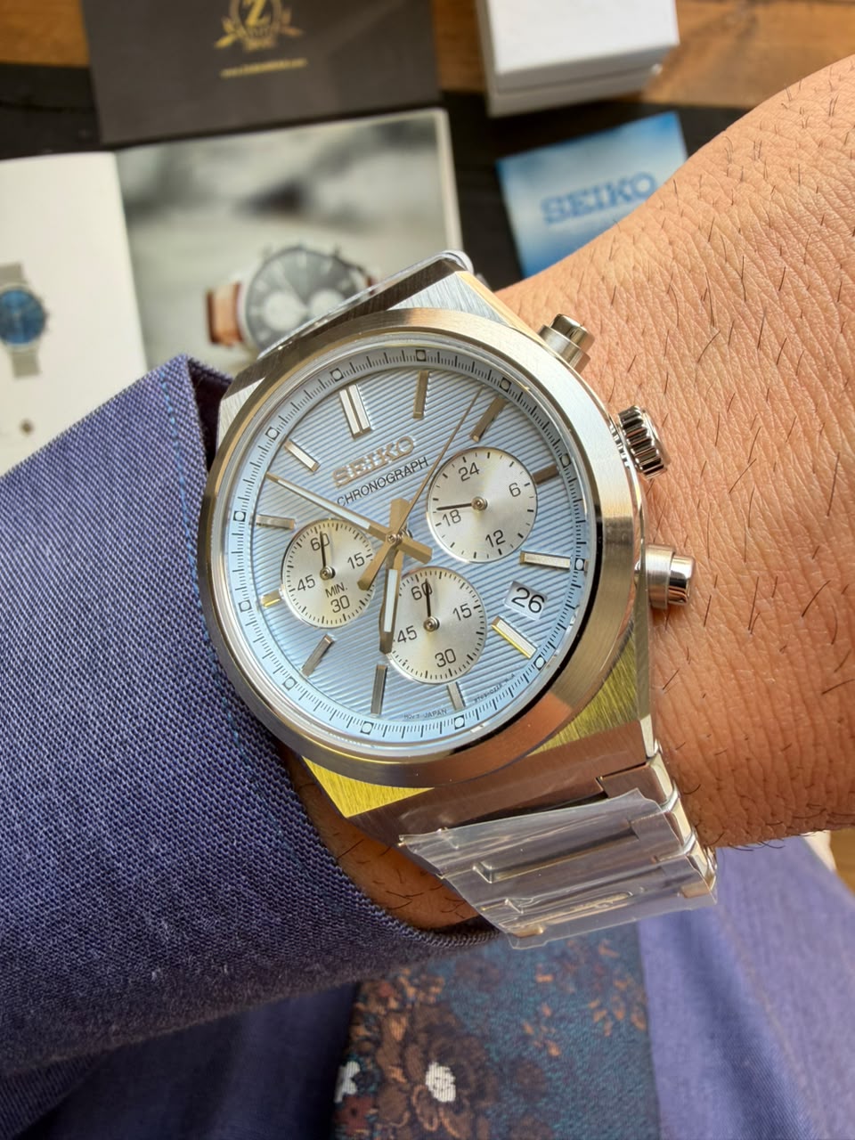 ساعت مچی مردانه سیکو seiko اورجینال مدل SSB459P1