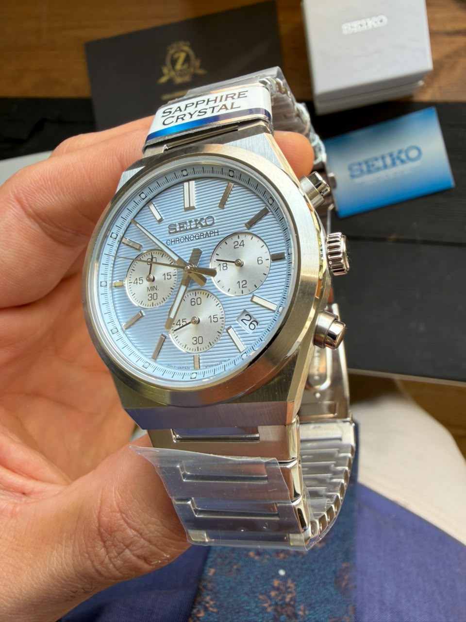 ساعت مچی مردانه سیکو seiko اورجینال مدل SSB459P1