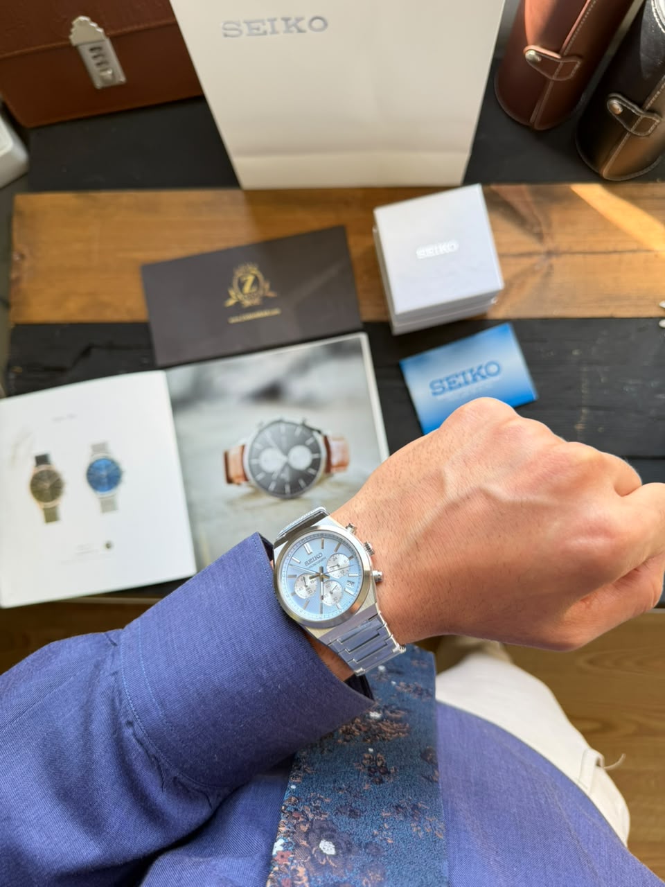 ساعت مچی مردانه سیکو seiko اورجینال مدل SSB459P1