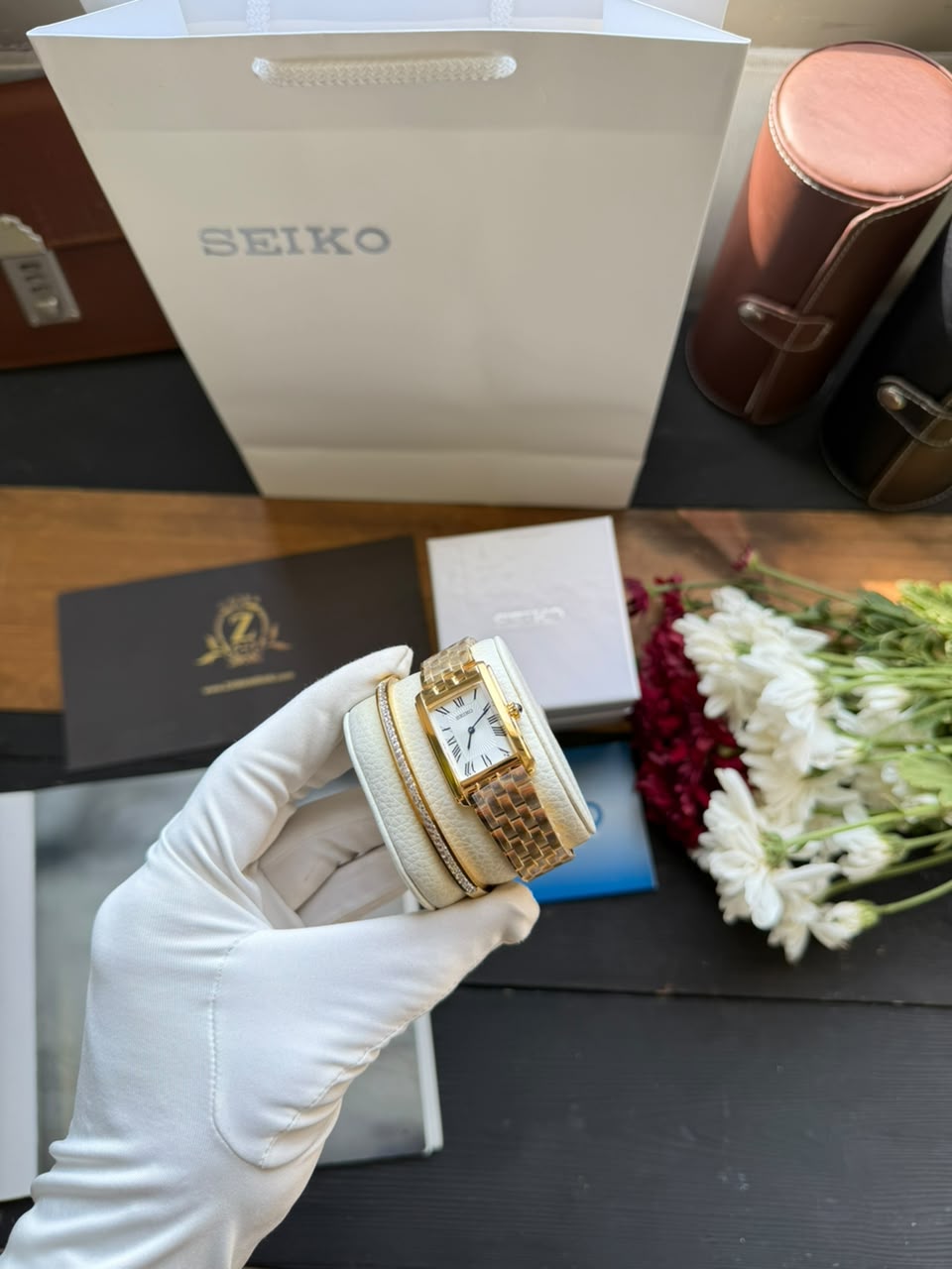 ساعت مچی زنانه سیکو seiko اورجینال مدل HGG001P1